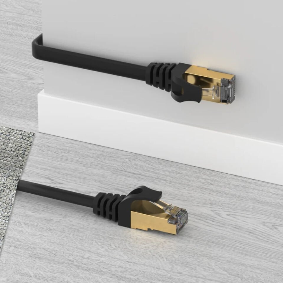 UNITEK CAT7 PATCH KABLO 1MT FLAT (C1897BK-1M)