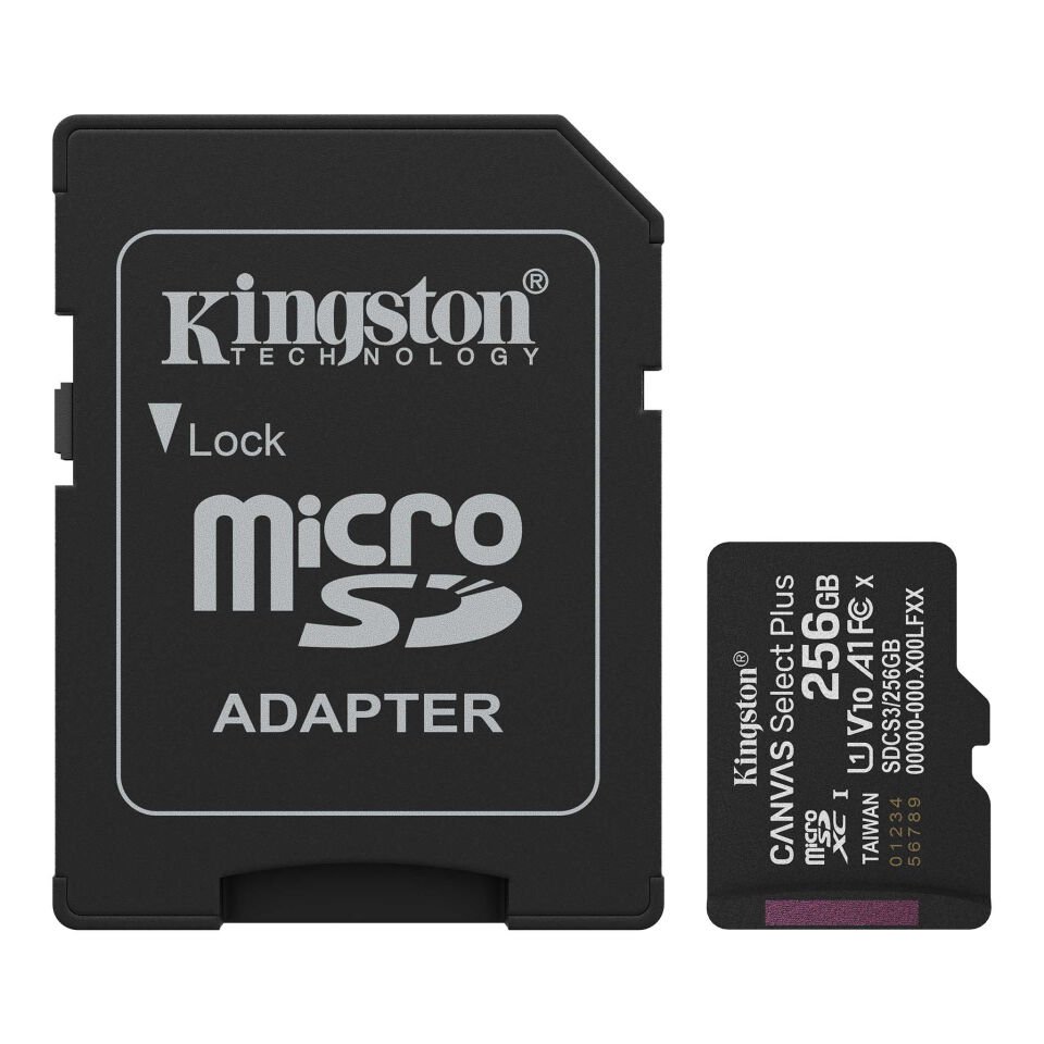 256GB MICROSD CANVAS SELECT PLUS A1 SDCS3/256GB