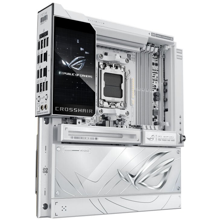 ASUS ROG CROSSHAIR X870E GLACIAL AM5 ANAKART