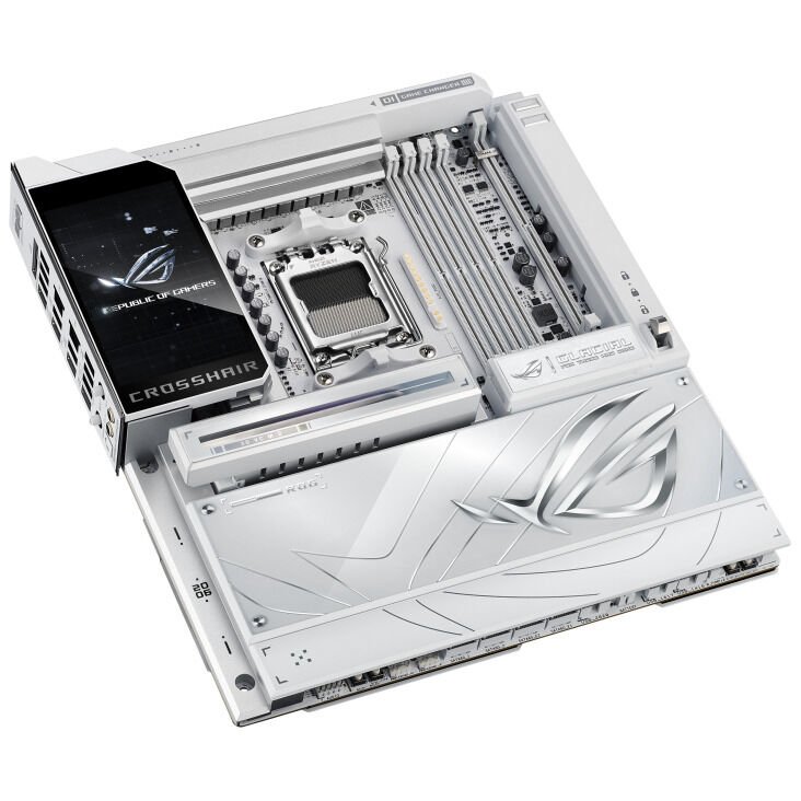 ASUS ROG CROSSHAIR X870E GLACIAL AM5 ANAKART