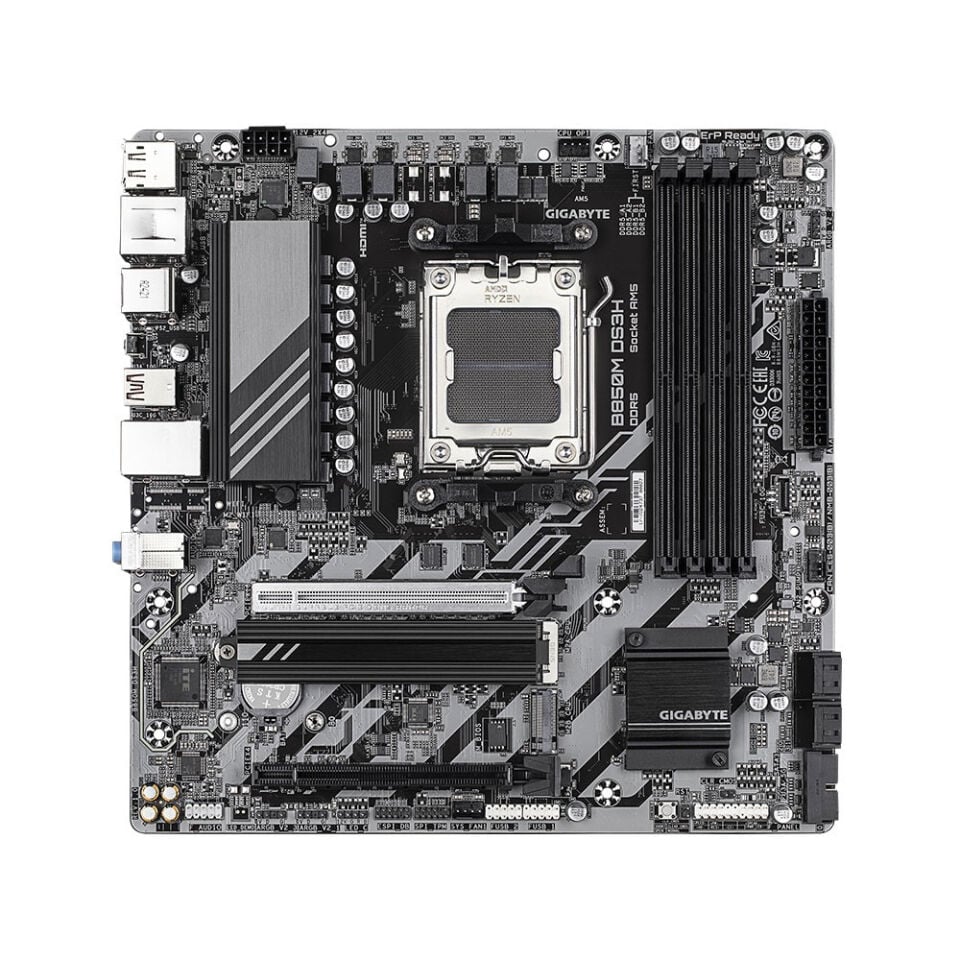 GIGABYTE B850M DS3H DDR5 M.2 HDMI DP MATX AM5