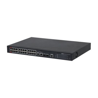 DAHUA PFS4226-24ET-240 24 PORT 24XFE-2GE-2SFP YÖNETİLEBİLİR 240W POE SWİTCH