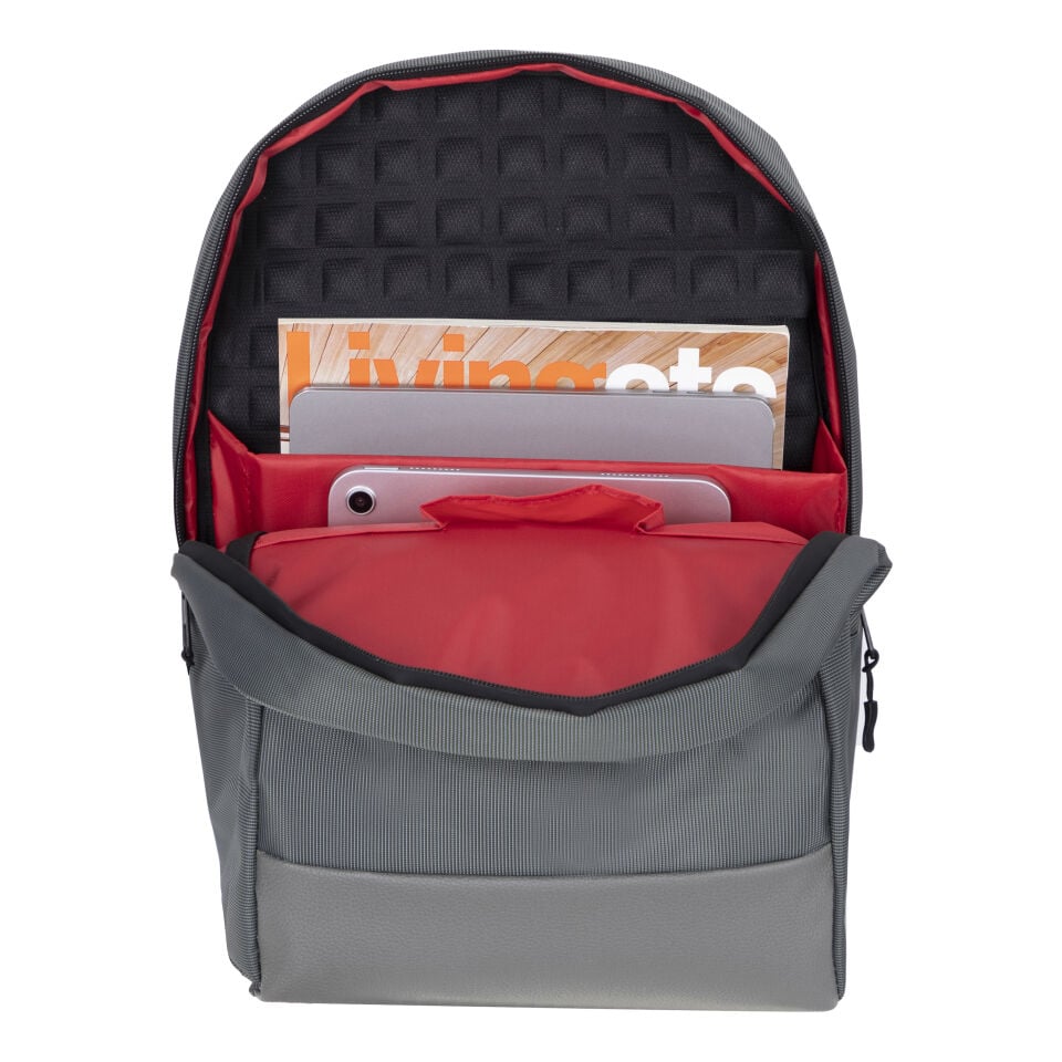 PLM PALMA NOTEBOOK SIRT ÇANTASI GRİ 15.6''