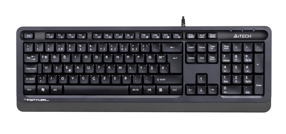A4 TECH FK10 FN-MULTIMEDYA F KLAVYE USB GRİ