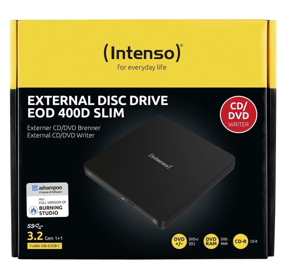 INTENSO 5401400 CD/DVD WRITER EOD 400D