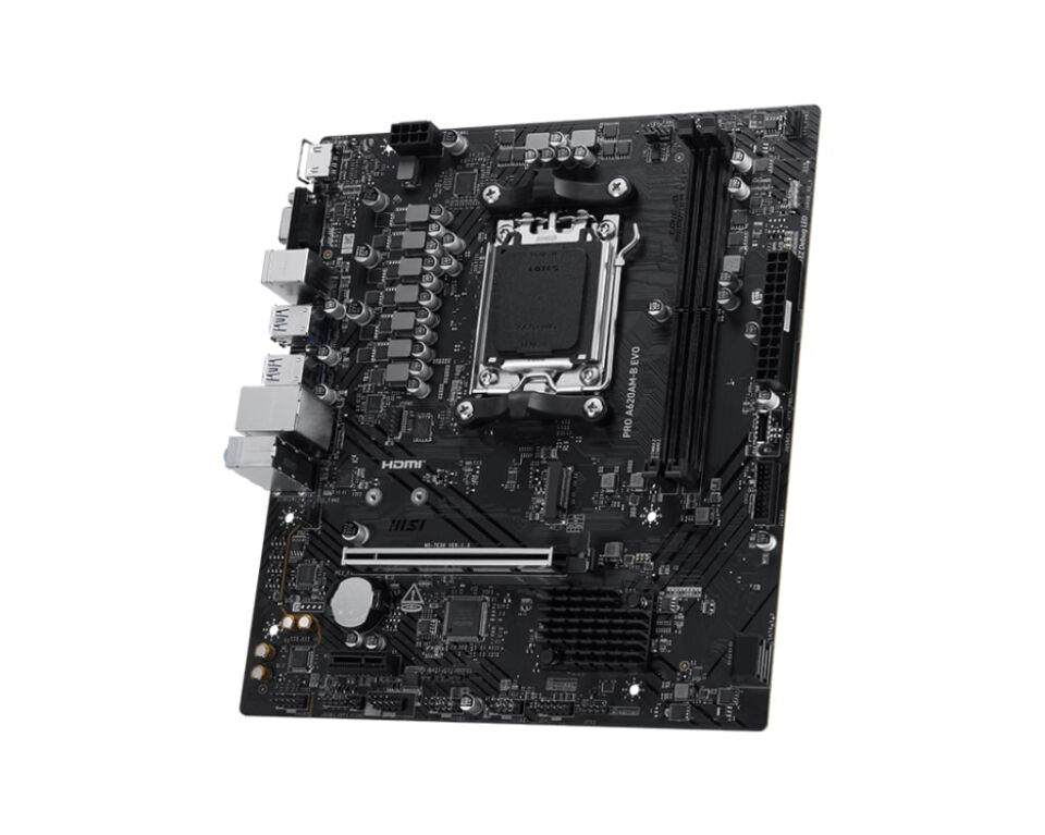 MSI PRO A620AM-B EVO AM5 DDR5 6800(OC) ANAKART