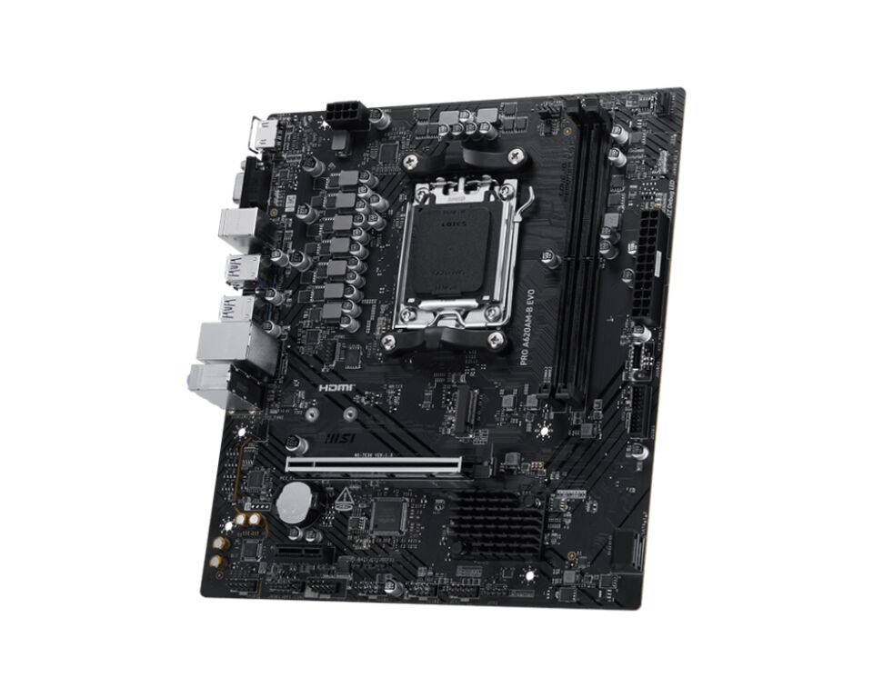 MSI PRO A620AM-B EVO AM5 DDR5 6800(OC) ANAKART