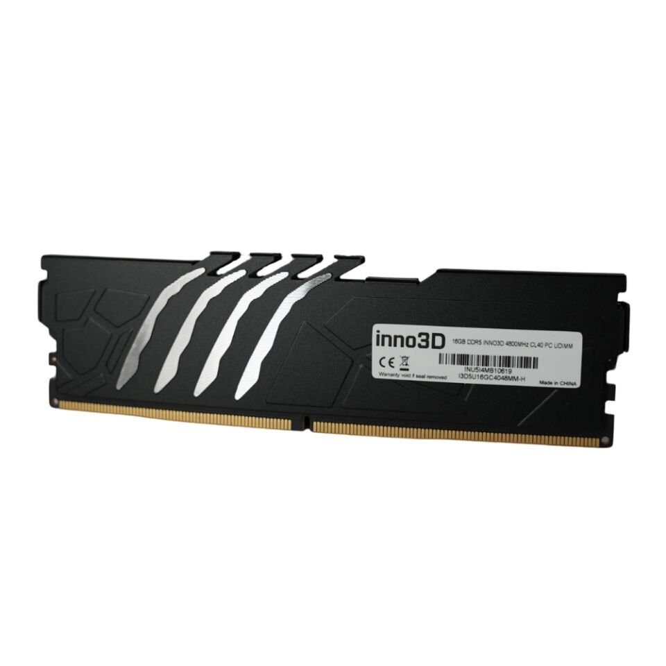 16GB DDR5 INNO3D 4800Mhz CL40 I3D5U16GC4048MM-H UDIMM SOĞUTUCULU