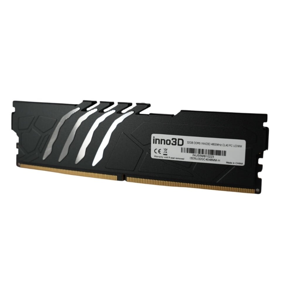 32GB DDR5 INNO3D 4800Mhz CL40 I3D5U32GC4048MM-H UDIMM SOĞUTUCULU