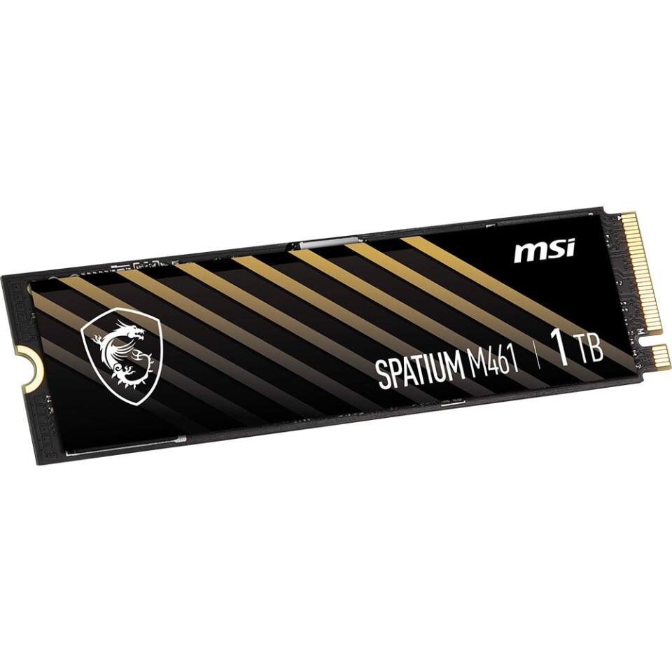 1TB MSI SPATIUM M461 PCIE 4.0 NVME M.2