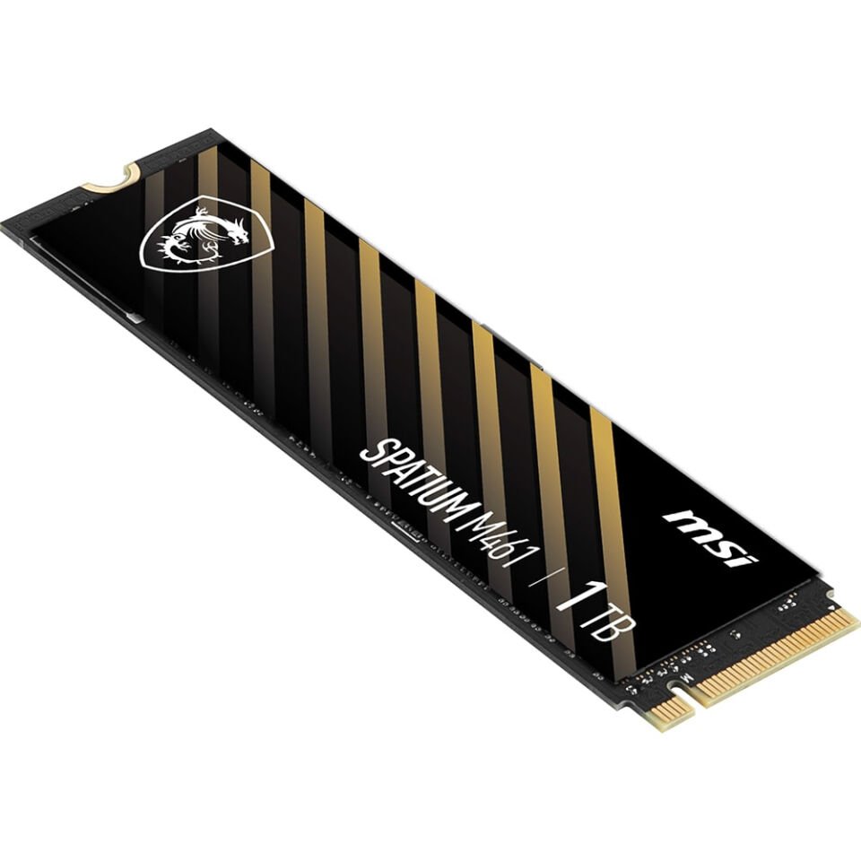 1TB MSI SPATIUM M461 PCIE 4.0 NVME M.2