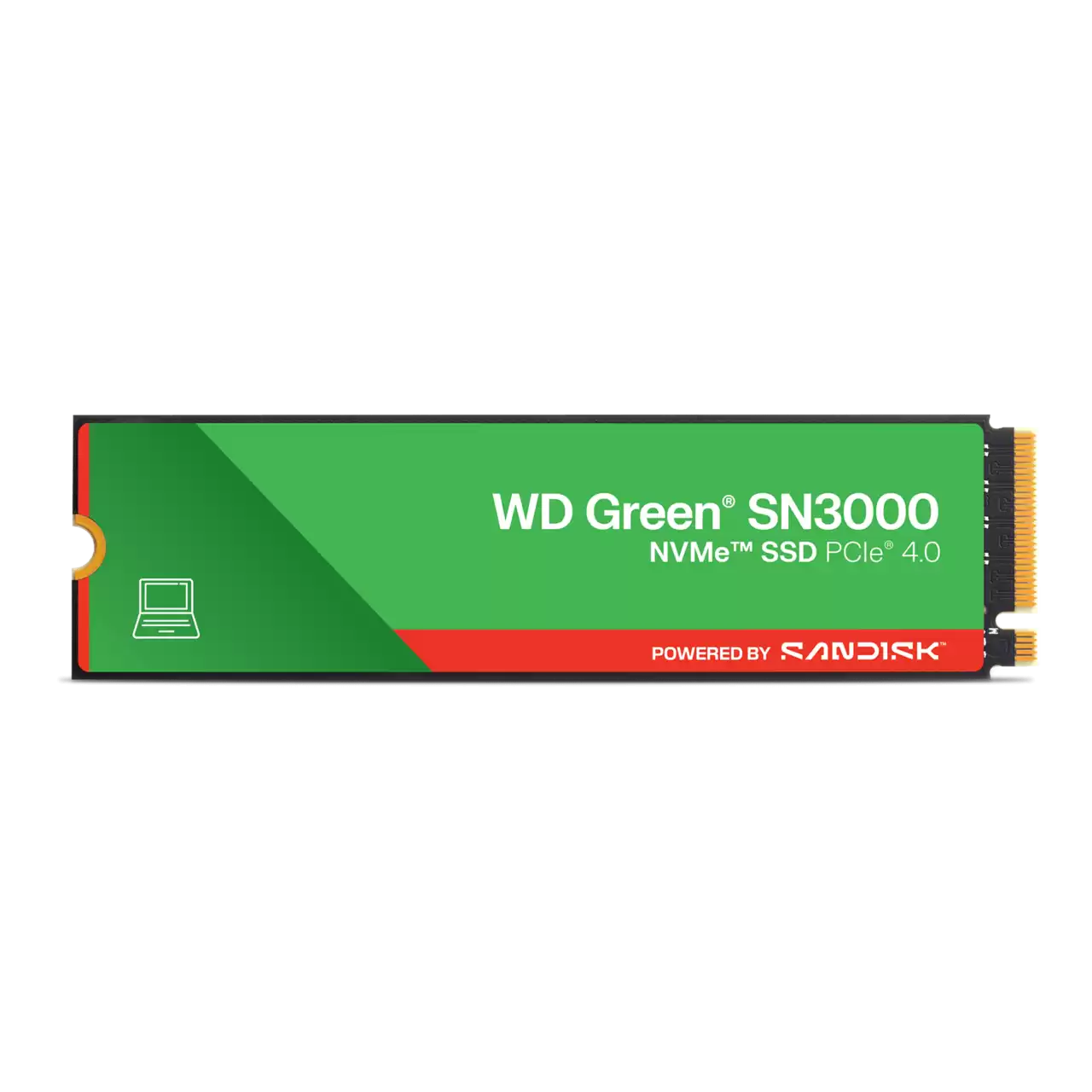 500GB WD GREEN M.2 NVMe SN3000 5000/4000MB/s WDS500G5G0E SSD