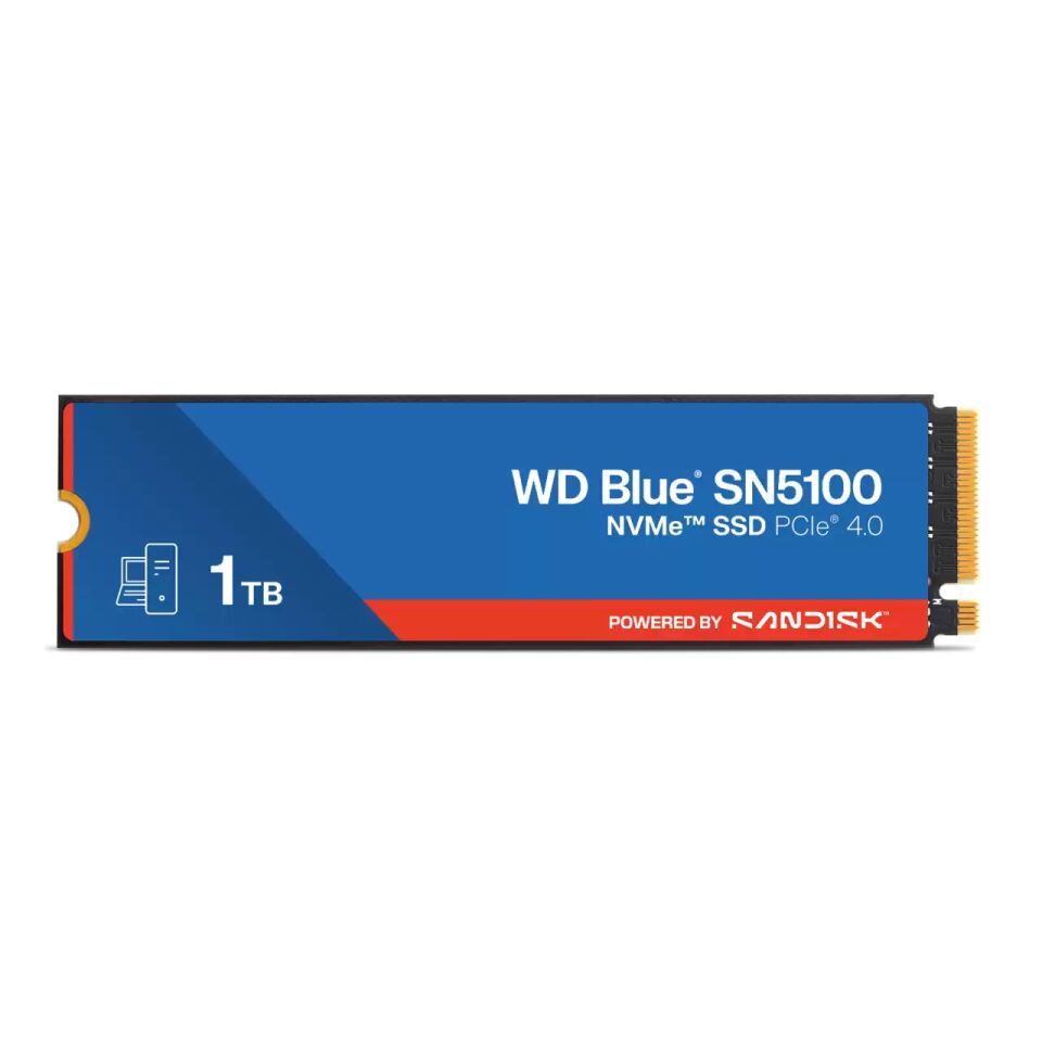 1TB WD BLUE SN5100 M.2 NVME 7100/6700MB/s WDS100T5B0E SSD