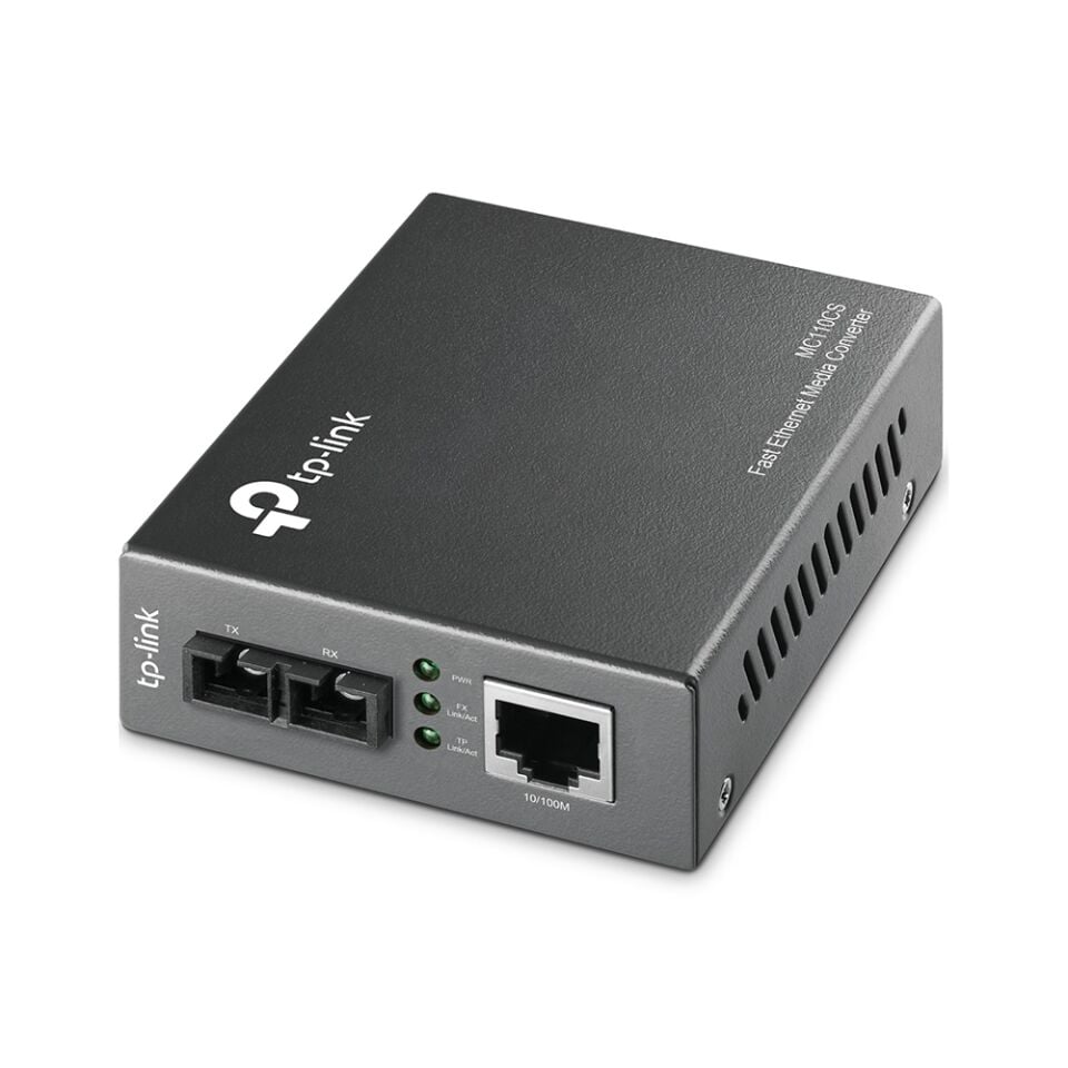 TP-LINK OMADA MC110CS FAST ETHERNET MEDYA DÖNÜŞTÜRÜCÜ