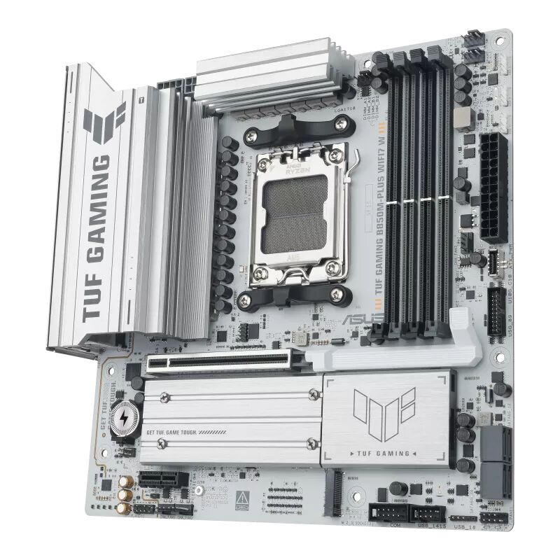 ASUS TUF GAMING B850M-PLUS WIFI7 AMD ANAKART BEYAZ