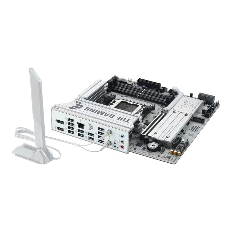 ASUS TUF GAMING B850M-PLUS WIFI7 AMD ANAKART BEYAZ