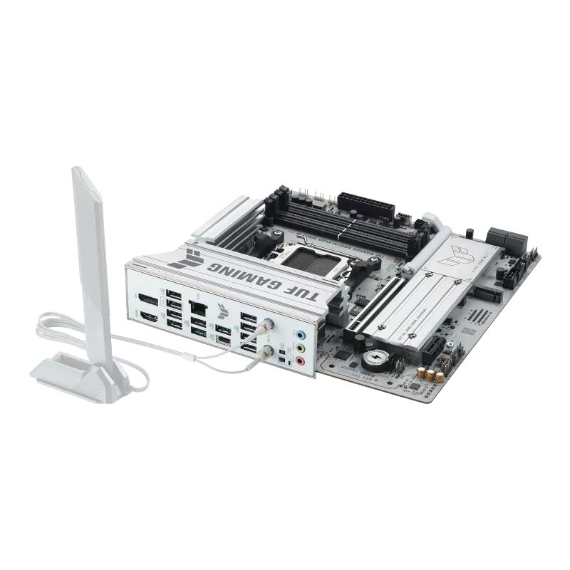 ASUS TUF GAMING B850M-PLUS WIFI7 AMD ANAKART BEYAZ