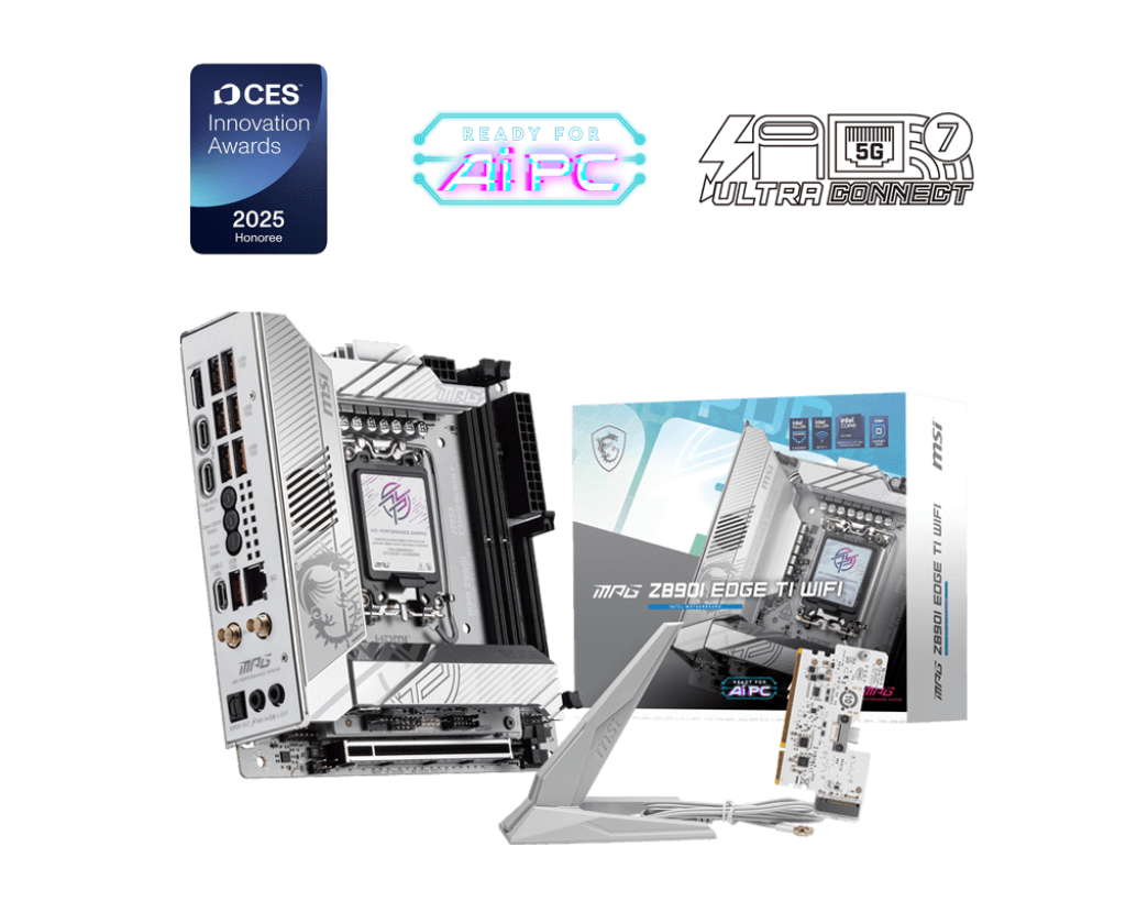 MSI MPG Z890I EDGE TI WIFI SOKET 1851 DDR5 8600MHZ