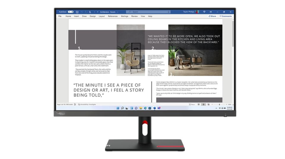 27 LENOVO S27i-30 63DFKAT4TK FHD 4MS 100HZ 2xHDMI 1xVGA+VESA