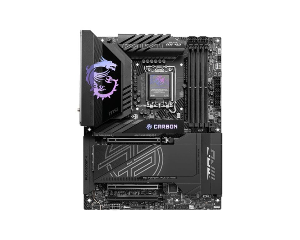 MSI MPG Z890 CARBON WIFI DDR5 9200(OC) DVI HDMI ATX