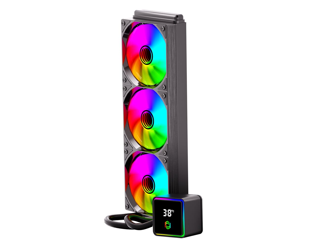 FRISBY FCL-360B ARGB 360 LIQUID COOLER BLACK
