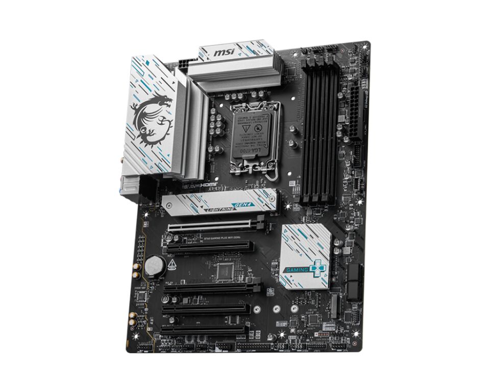MSI B760 GAMING PLUS WIFI DDR4 M.2 ATX 1700p