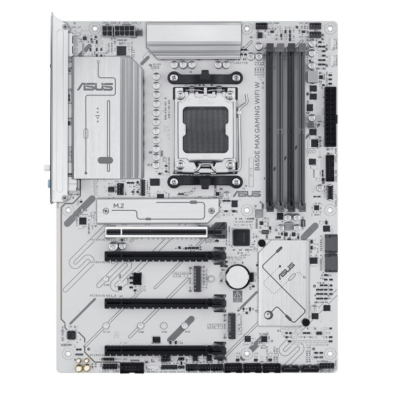 ASUS B650E MAX GAMING WIFI W BEYAZ DDR5 ANAKART