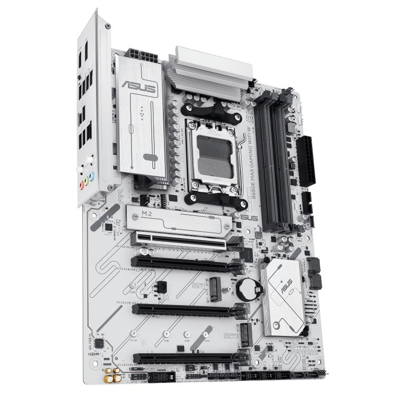 ASUS B650E MAX GAMING WIFI W BEYAZ DDR5 ANAKART