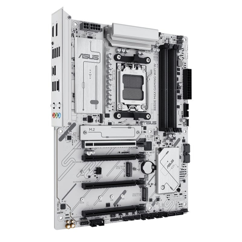 ASUS B650E MAX GAMING WIFI W BEYAZ DDR5 ANAKART