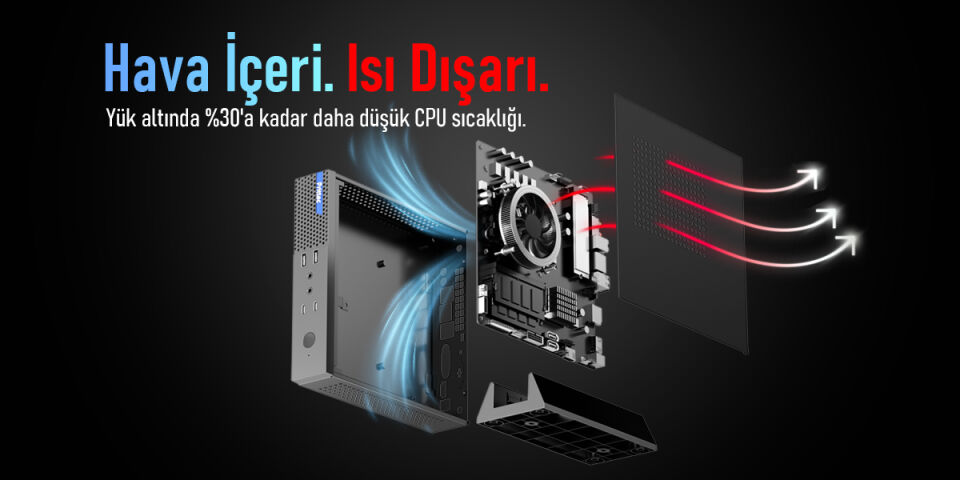 PRITTEC OX5 Q7-TH610L MINI PC I3-12100/12GB/512GB