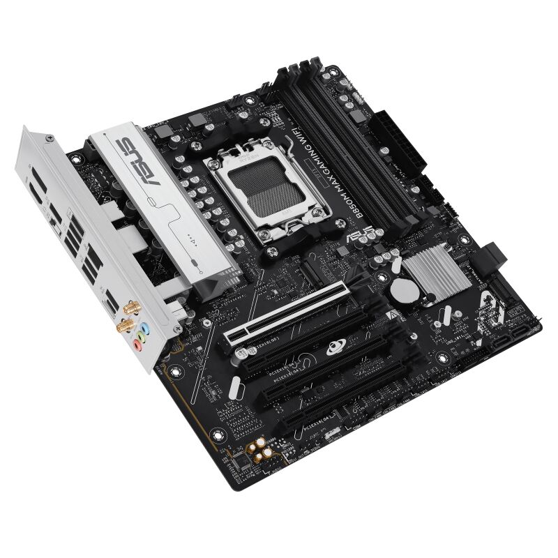ASUS B850M MAX GAMING WIFI AM5 DDR5 8000MHZ(OC)  mATX HDMI ANAKART