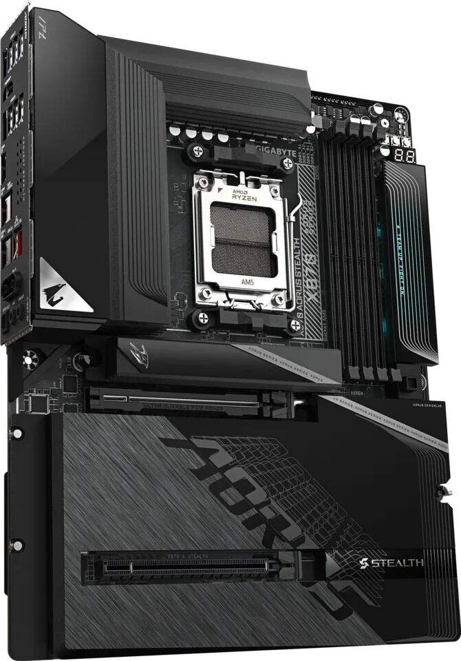 GIGABYTE X870 AORUS STEALTH DDR5 8000Mhz HDMI/DP ATX AM5
