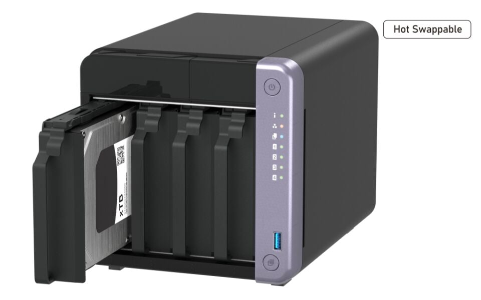 QNAP TS-432X-4G 4 YUVALI 4GB DEPOLAMA ÜNİTESİ (Resmi Distribütör Garantili)