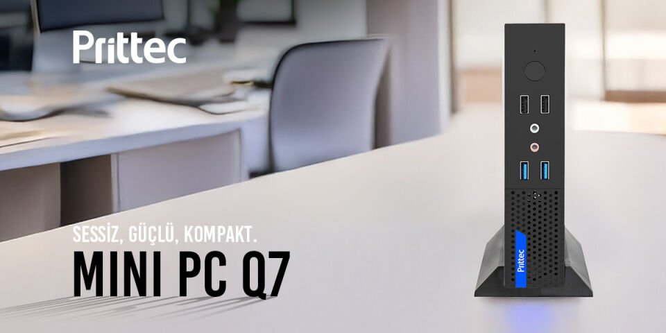 PRITTEC OX3 Q7-TH610L MINI PC I3-12100 / 8GB / 512 Nvme M2 / Free Dos