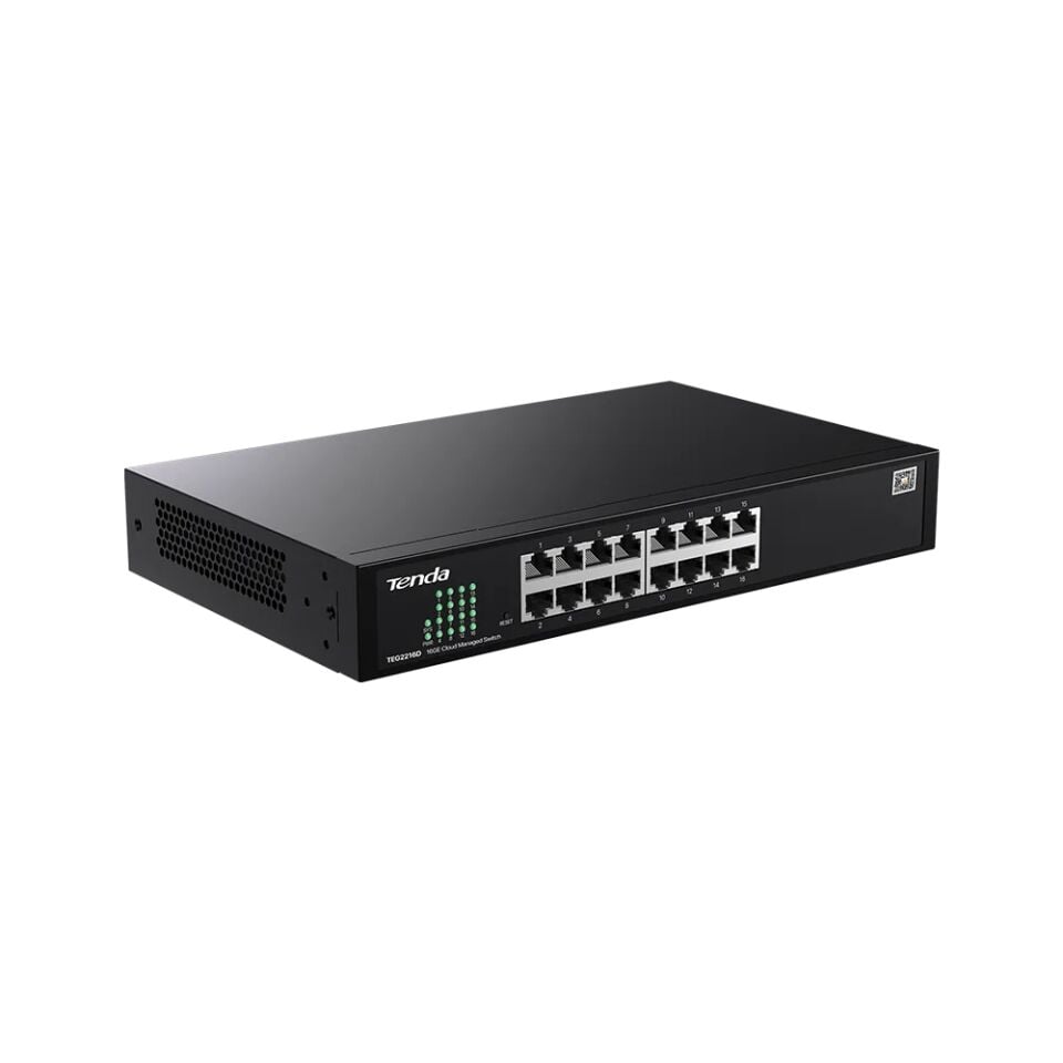 TENDA TEG2216D 16GE PORT CLOUD YÖNETİLEBİLİR SWİTCH