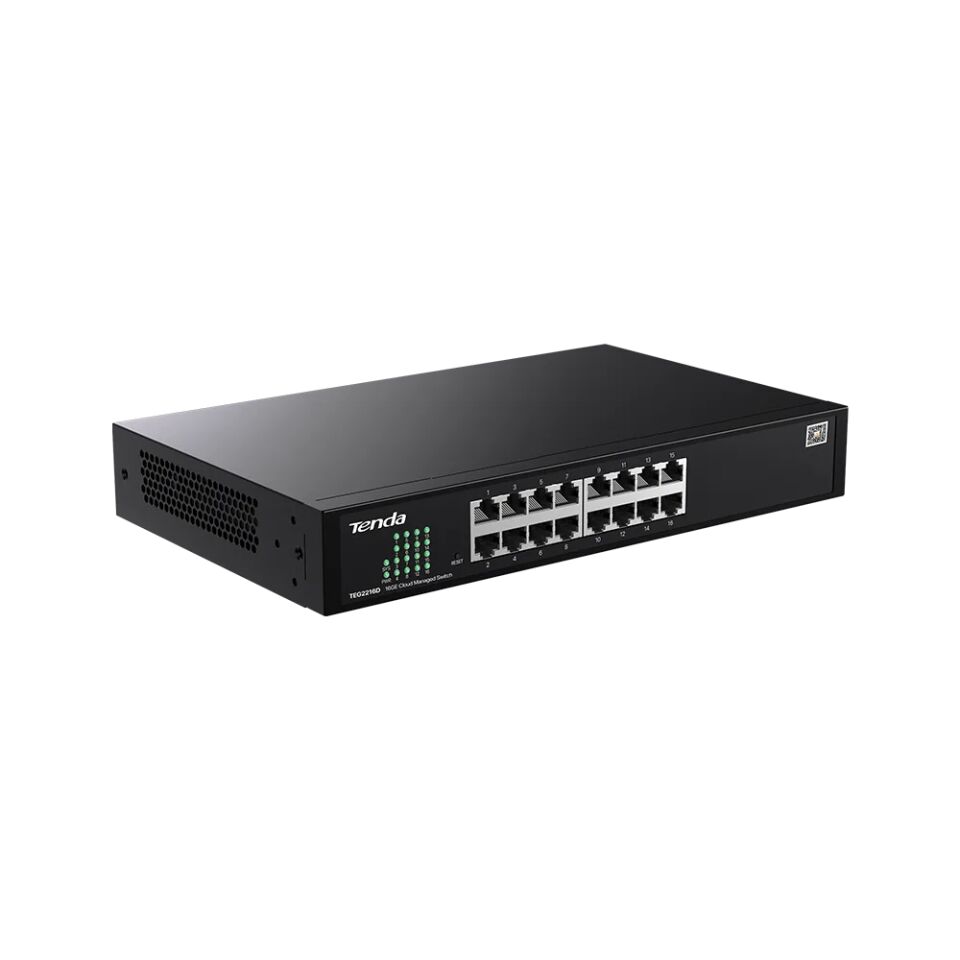 TENDA TEG2216D 16GE PORT CLOUD YÖNETİLEBİLİR SWİTCH