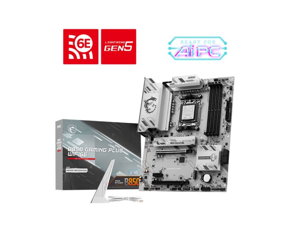 MSI B850 GAMING PLUS WIFI6E DDR5 ANAKART