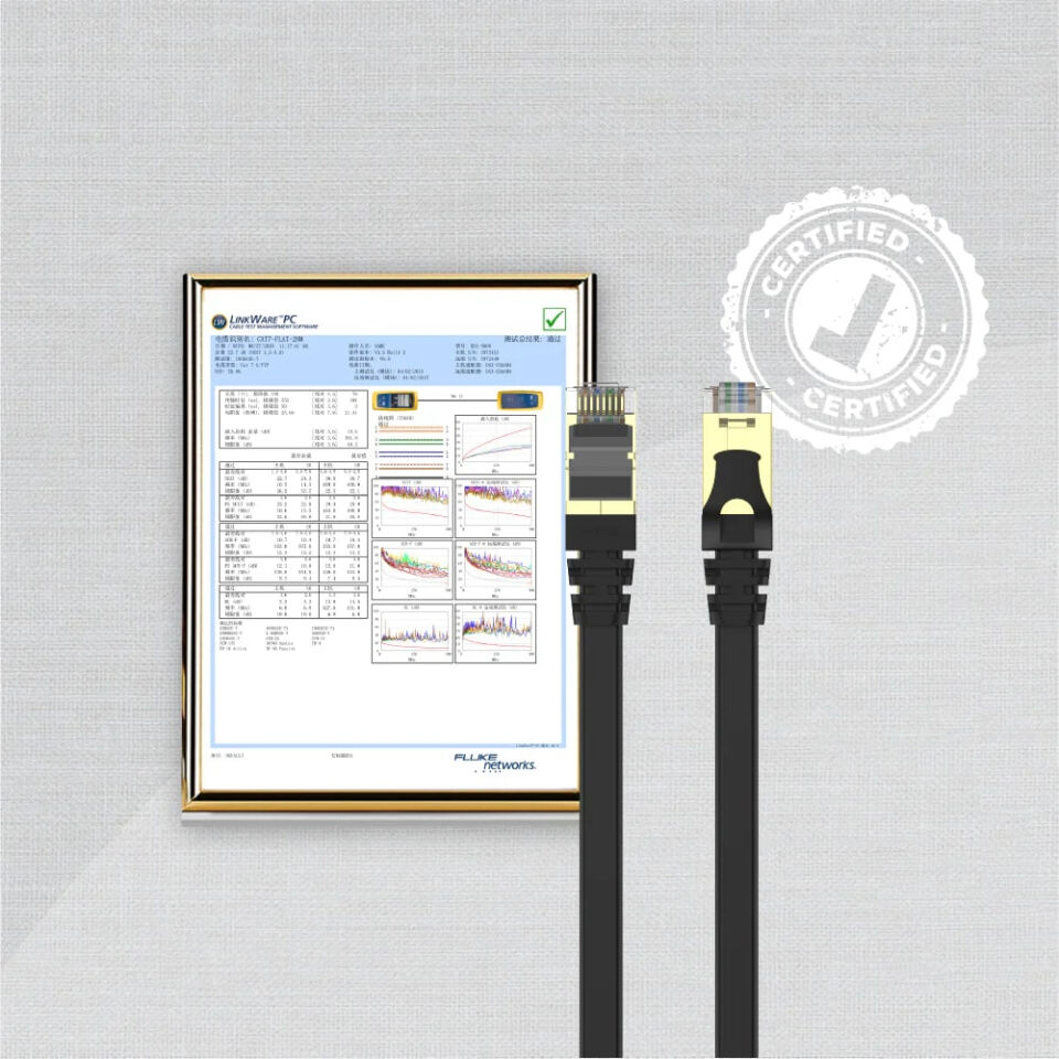 UNITEK CAT7 PATCH KABLO 10MT FLAT (C1897BK-10M)