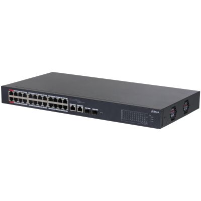 DAHUA DH-CS4226-24ET-240 26 PORT 24XFE-2XGE/SFP YÖNETİLEBİLİR MEGABİT 240W POE SİWTCH