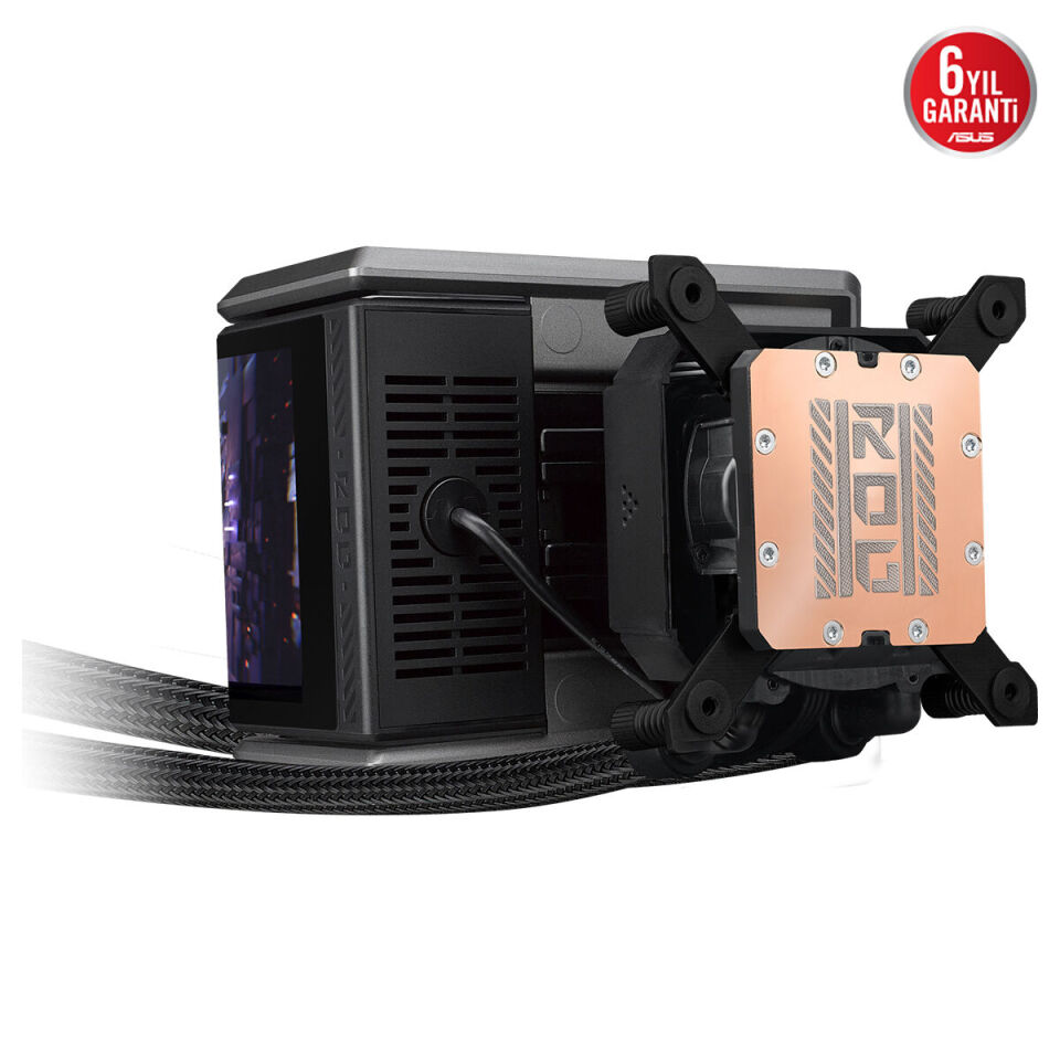 ASUS ROG RYUO IV 360 ARGB 360MM SİYAH İŞLEMCİ SIVI SOĞUTUCU