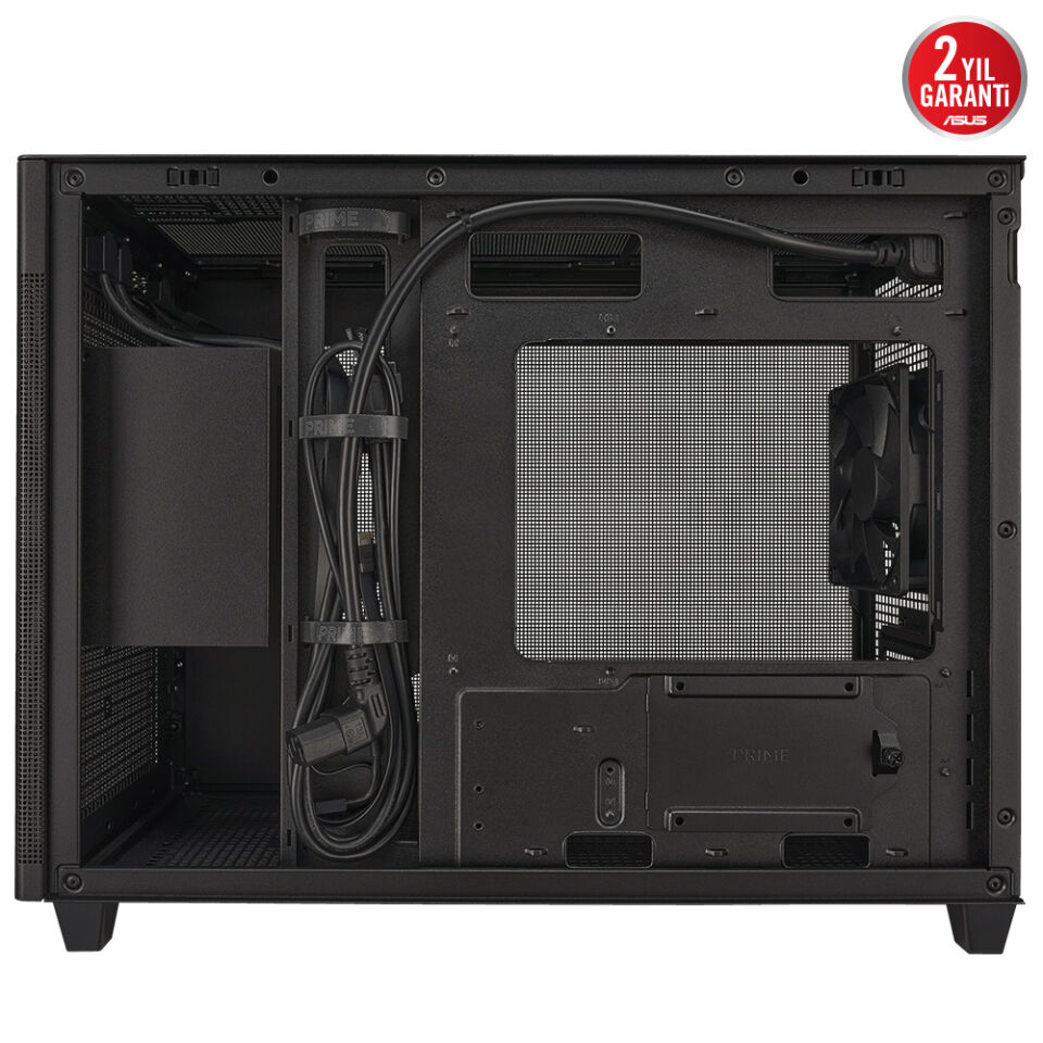 ASUS PRIME AP201 MESH 1x120MM FAN USB 3.2 TYPE-C SİYAH MICRO-ATX SMALL TOWER KASA