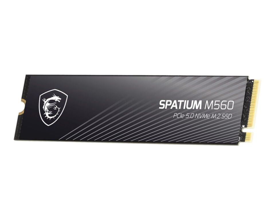 2TB MSI SPATIUM M560 PCIE 5.0 NVME M2 10300/8700MB/s