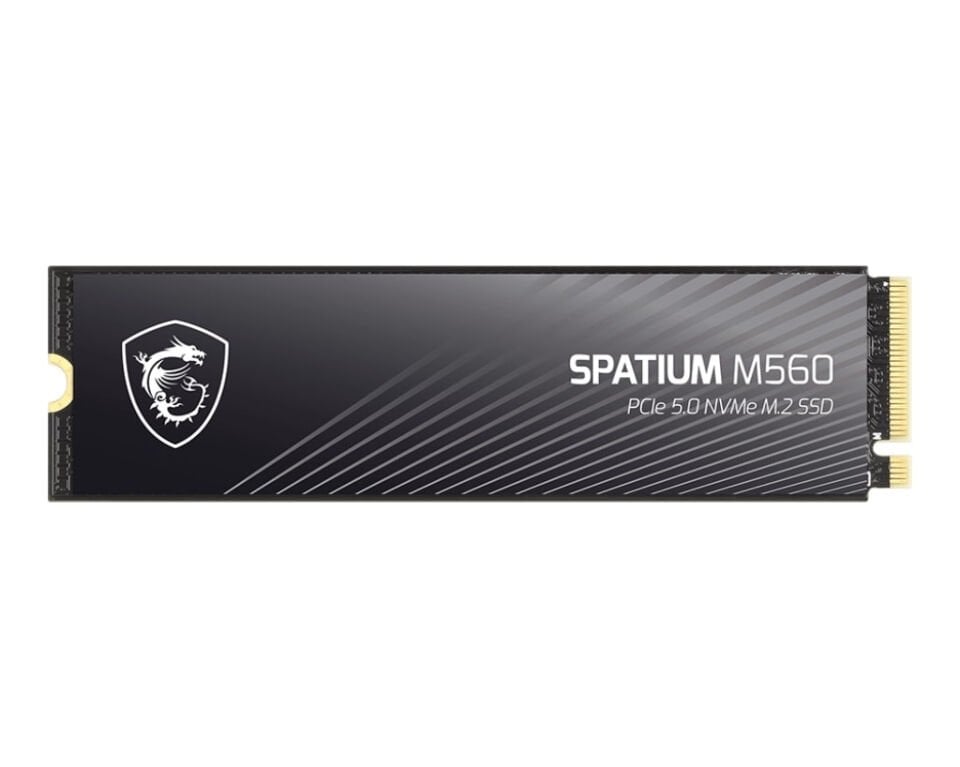 2TB MSI SPATIUM M560 PCIE 5.0 NVME M2 10300/8700MB/s