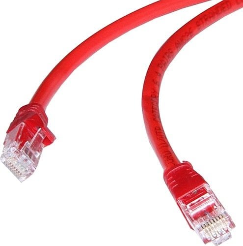 FLAXES FNK-6003K CAT6 30CM 24AWG KIRMIZI NETWORK KABLO
