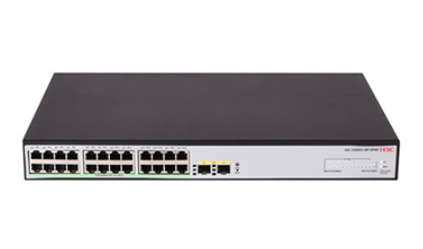 H3C S1600V2-26P-HPWR 24 PORT 10/100/1000 +2SFP 370W POE YÖNETİLEBİLİR  POE SWİTCH