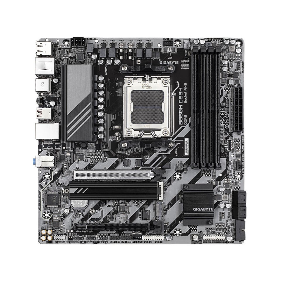 GIGABYTE B850M DS3H DDR5 M.2 HDMI DP MATX AM5