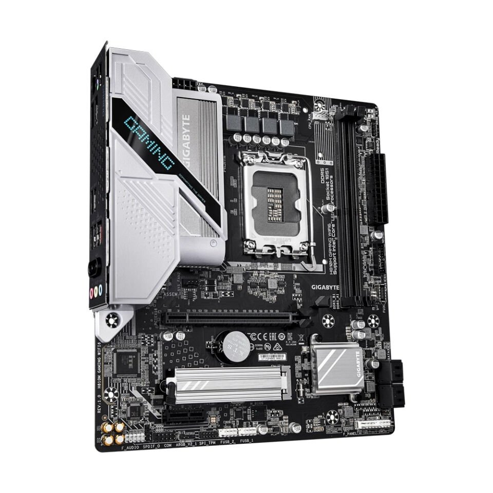 GIGABYTE H810M GAMING WIFI6 DDR5 M.2 HDMI DP MATX 1851P