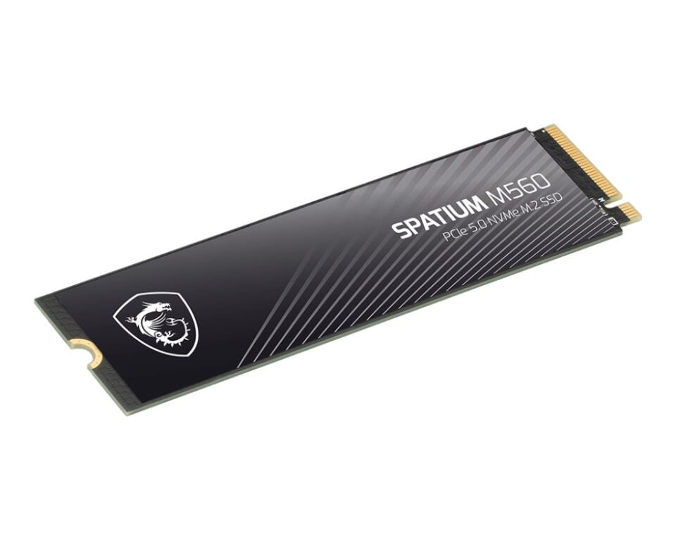 1TB MSI SPATIUM M560 PCIE 5.0 NVME M.2 10200/8400MB/s