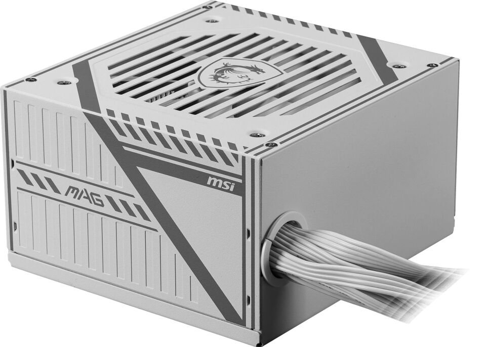 MSI MAG A650BNL WHITE 650W 80+ BRONZE POWER SUPPLY