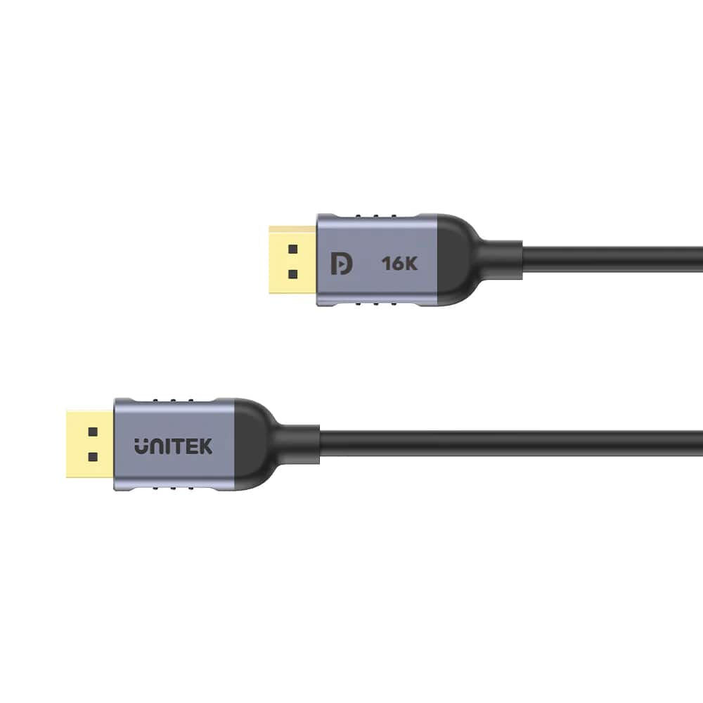 UNITEK DISPLAY PORT 2.1 KABLO 1MT 16K C1626GY01-1M)